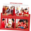 Ciieeo 2sets Chinese Year Red Envelopes Paper Packets Luck Money