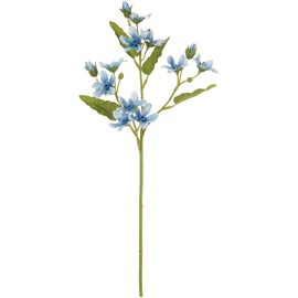 Tokyodo FM006237-005 Artificial Flowers MAGIQ Blue Flower Diameter 1.4 x L 13.8 inches (3.5 x 35 cm), 1 Piece