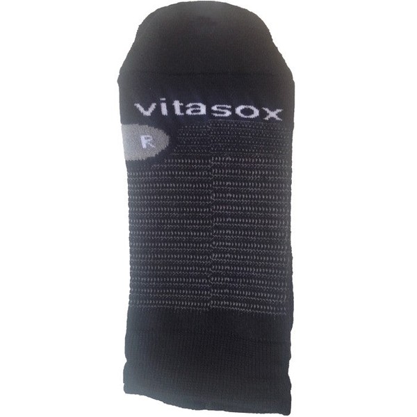 Vitasox Vitaskn Vitasox Charcoal Bamboo Health Socks, 1 Pair, Men's (Size 8-12)
