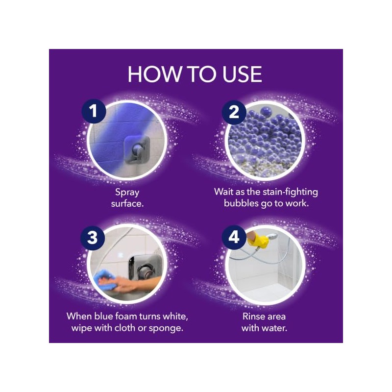 OxiClean Foam-Tastic Fresh Scent Bathroom Cleaner Twin Pack 2-19 oz.