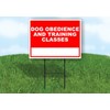 Dog Obedience and Training Classes Write On Me Red 18x24