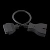 ISINCER 12 Pin OBD1 to 16 Pin OBD2 Convertor Adapter