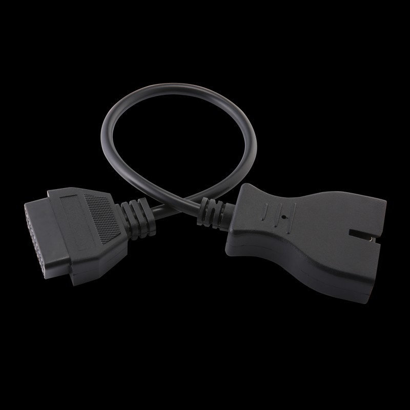 ISINCER 12 Pin OBD1 to 16 Pin OBD2 Convertor Adapter
