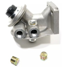 Primer Pump Base Diesel Fuel Filter Base Mount Priming Primer Pump 3/8" NPT Threaded 1-14 Spin On