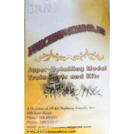 Precision Scale HO #31470 Pockets, Stake, Old Style (12 Brass Parts)