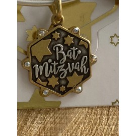 Alex and Ani "BAT MITZVAH" Jewish Celebration Two-Tone Silver Bracelet wCard NWT
