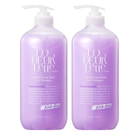 Lauderette in England Color Fit Shampoo White Musk Fragrance, 1L, 2 pcs / 로더렛 인 잉글랜드 컬러핏 샴푸 화이트 머스크향, 1L, 2개