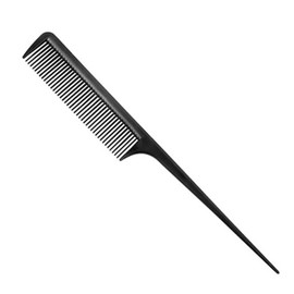 Hair dye comb, salon comb, black parting comb / 염색꼬리빗 미용실빗 검정 가르마빗