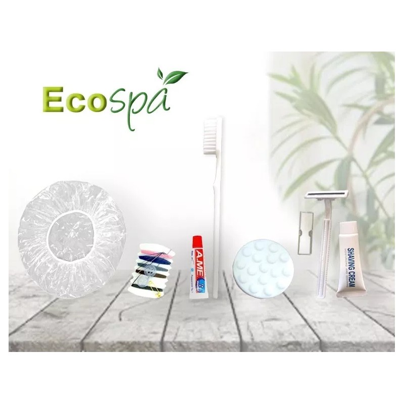 Eco Spa Kit De Afeitado Hotelero 100 Pz En Caja