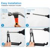 PYBTOOL Heavy Duty Universal Garage Storage Hooks Steel Wall Hooks