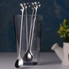 Long Handle Iced Tea Spoons Set of 12, Comicfs 7.6"
