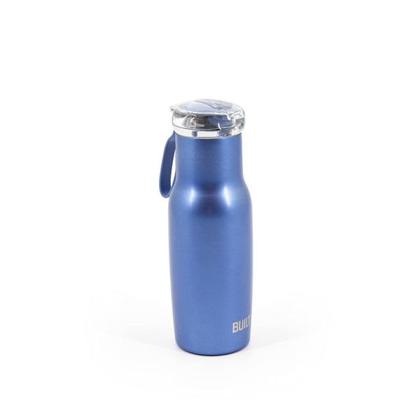 Built - Flip Top Tumbler (14oz, Blue)