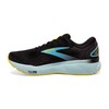 Brooks Men’s Ghost 16 Neutral Running Shoe - Black/Forged Iron/Blue