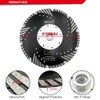 DT-DIATOOL 9 Inch Diamond Turbo Blade Cutting Granite Marble Concrete