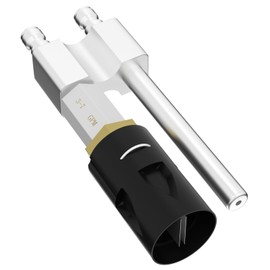 Adjustable M5 Twist Nozzle for Pressure Washer, Long Range Shooter Tip,High Reach Soap Nozzle with 1/4" Quick Connect Downstream Soft Wash(3-7 GPM)