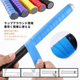 Grip Tape, Dry Driver, Iron, Putter Grip, Anti-slip, Sweat Absorbent, For Rainy Weather, Bicycle Grip, Fishing Rod Grip, Anti-slip Tape, Set of 10 (5 Colors Mixed)