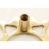 Jonny 8 Ball Brass SPIDER Rest Head for Snooker or