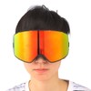 Dual Layer Anti Fog Protective Goggles with Magnet Lock for