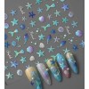 Unbranded 5D Nail Art Stickers Ocean Nail Decals - 5-Pack