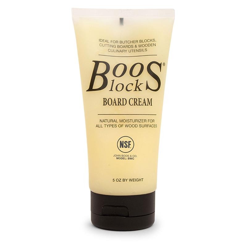 John Boos Mystery Oil and Moisture Cream for Butcher Blocks