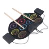 Electronic Drum Set Portable Easy to Play Roll Up Drum