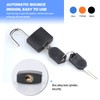 Suitcase Lock Small with Key 6 Pieces Lock Suitcase Locks