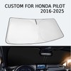 Windshield Sun Shade for Honda Pilot 2016-2025 - Sunshade Compatible