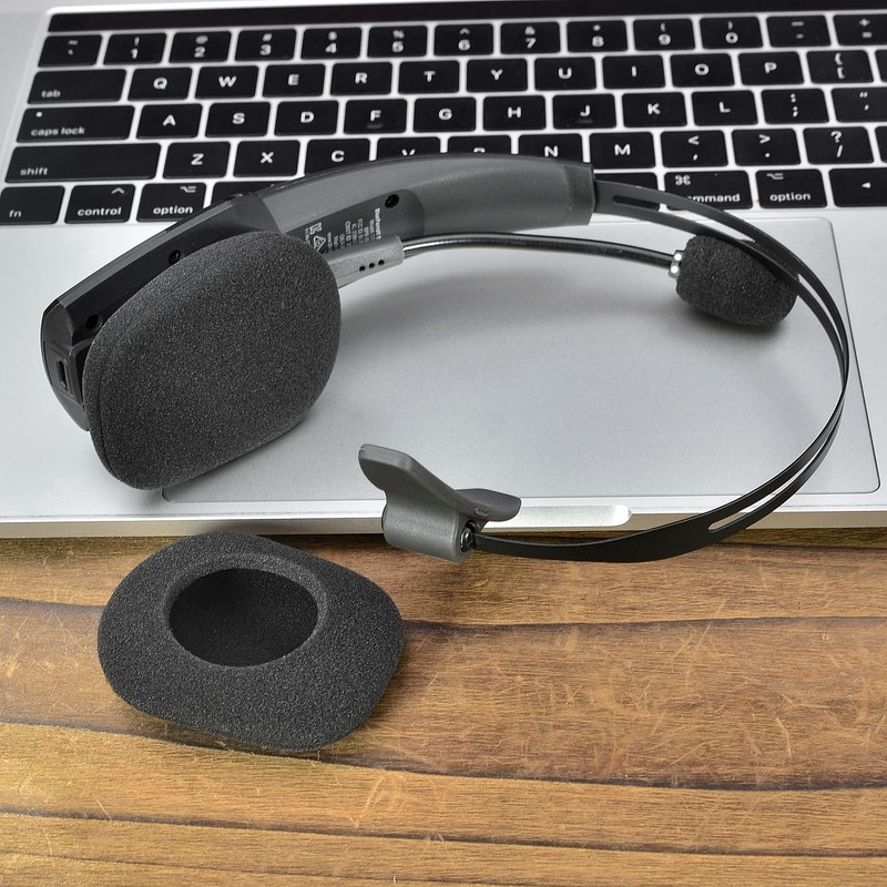 B350XT 4Pcs Ear Pads and 4Pcs Microphone Foam - defean