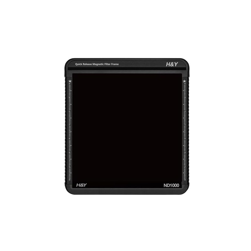 H&Y 角型フィルター NDフィルター ND1000 100x100mm Kシリーズ Square ND1000 (10段分減光) マグネットフレーム付
