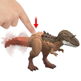 Jurassic World Rastreadores Gigantes Gorgosaurus Dinosaurio de Juguete con Doble Ataque Evolución Mutante y Movimiento para Niños de 4 Años en Adelant