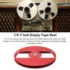 1/4 7 Inch Empty Tape Reel Aluminum Alloy 2 Holes