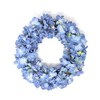 Hydrangea Door Wreath Table Wreath Approx. 36-38 cm Blue