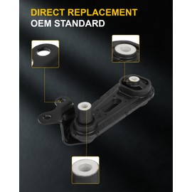 OCPTY 3PCS Engine Motor Mount Transmission Mount Torque Strut Mount Set Compatible for Mazda 2 2011 2012 2013 2014 L4 1.5L Petrol, Automatic Transmission # D65239060H, D65239040