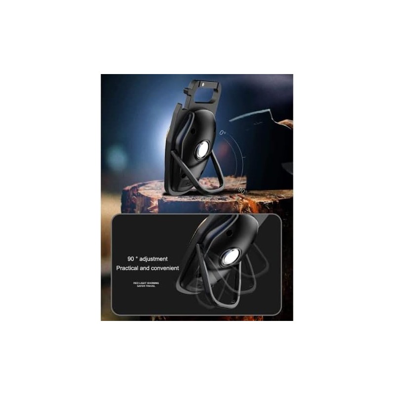 Linternas de bolsillo de alta luminosidad, 500 mAh, 800 lúmenes,