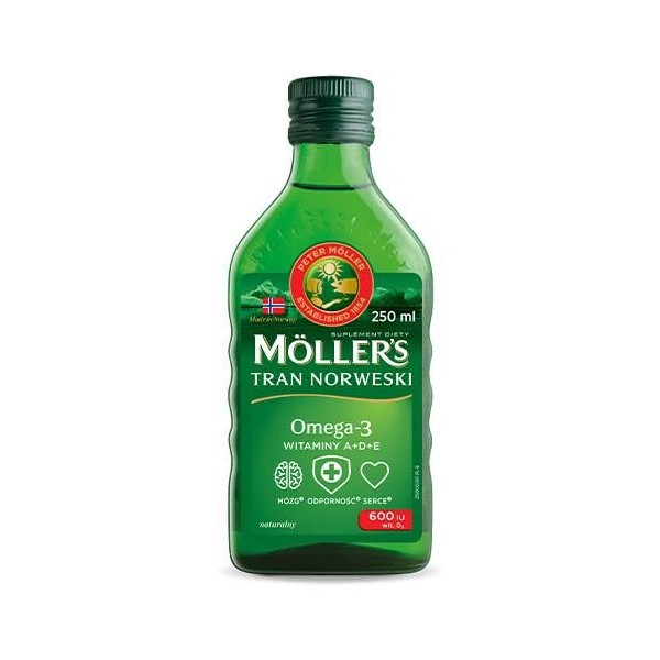 Moller's Norwegian Cod-Liver Oil Natural 250ml