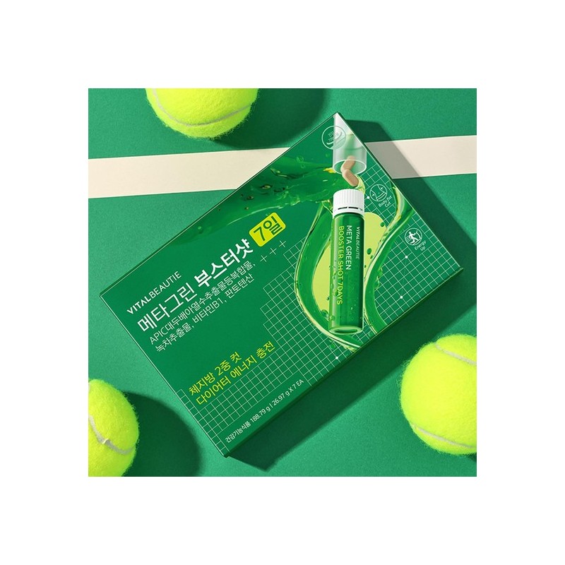 Vital Beauty Metagreen Booster Shot 7-pack x 2 sets (+1
