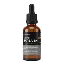 Aceite para Barba Hombre con BX-Cítricos y 7 Aceites Naturales | Hidratante y Fortalecedor con Jojoba, Ricino, Emogreen y Vitamina E | Aroma Cítrico-Amaderado | MENSKINCARE.MX (30 ML)