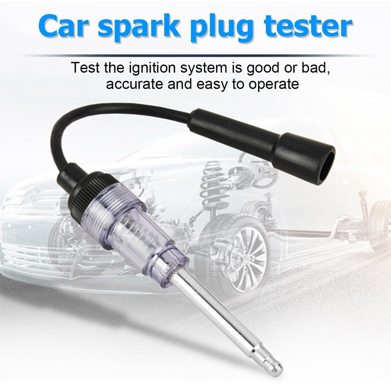 TSUGAMI Inline Spark Plug Tester, Straight Boot Engine Ignition Spark
