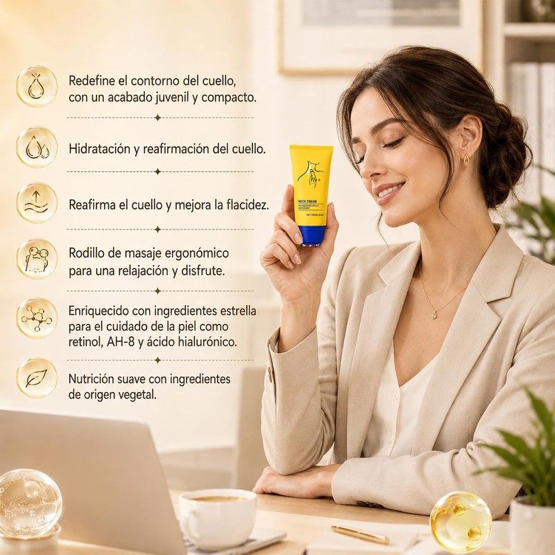 Neck Cream - Anti-Aging Neck Cream, Moisturizing and Moisturizing Cr-eam