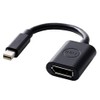 Dell 470-13627 Adaptor Mini Display Port to Display Port Black