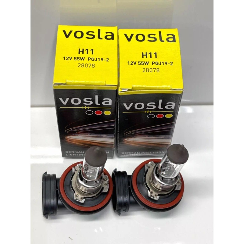 Vosla 10x- Vosla H11 Bulb Lamps Made In Germany PGJ19-2