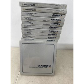 Ampex Grand Master 456 1/4" x 1200' Tape on 7" Reel New Sealed