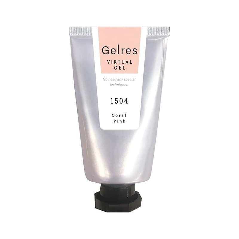 Jellis Virtual Gel JVG 1504 Coral Pink JVG1504 0.5 oz