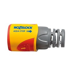 HOZELOCK - Aquastop Hose Connector Plus Ã¸ 12.5mm - 15mm (1/2"- 5/8") Soft Touch: Aquastop, Watertight, Non-slip, Flexible, Long Tip Prevents Twisting, Swelling and Leaks [2055P0000]