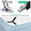 UOCAI Set of 4 Bed Sheet Tensioners, Adjustable, Bed Sheet