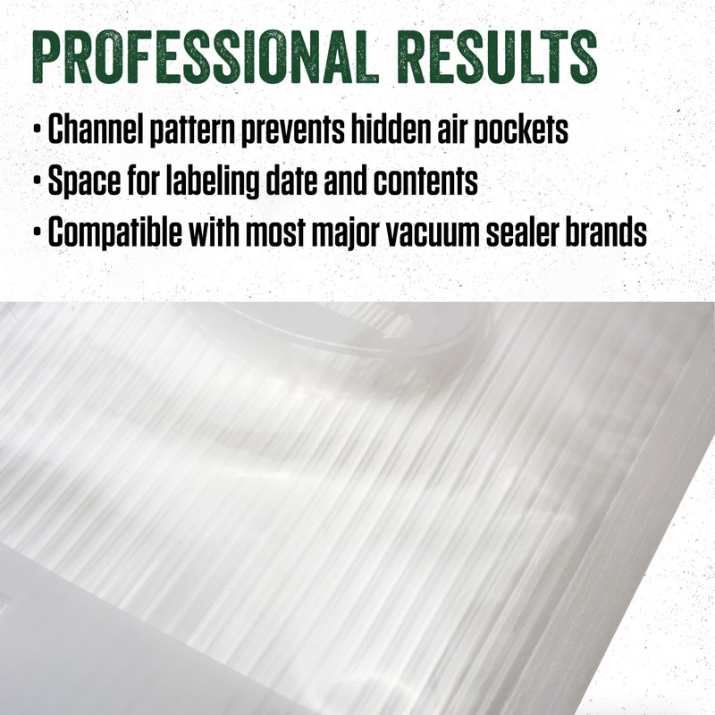 LEM Products MaxVac Quart Vacuum Sealer Bags, 8 x 12