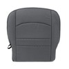 Priprilod Cloth Passenger Side Bottom Replacement Seat Cover Gray(X8) Compatible