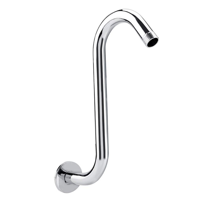 Brazo de Extensión de Ducha con Cuello de Ganso Curvado