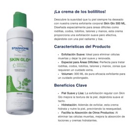 Crema Corporal Exfoliante Skin Glo Stanhome Codos Rodillas
