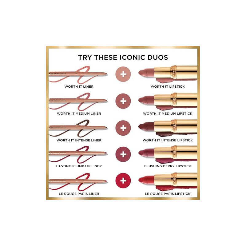 L'Oréal Paris Colour Riche Satin Lipstick, fórmula hidratante con vitamina